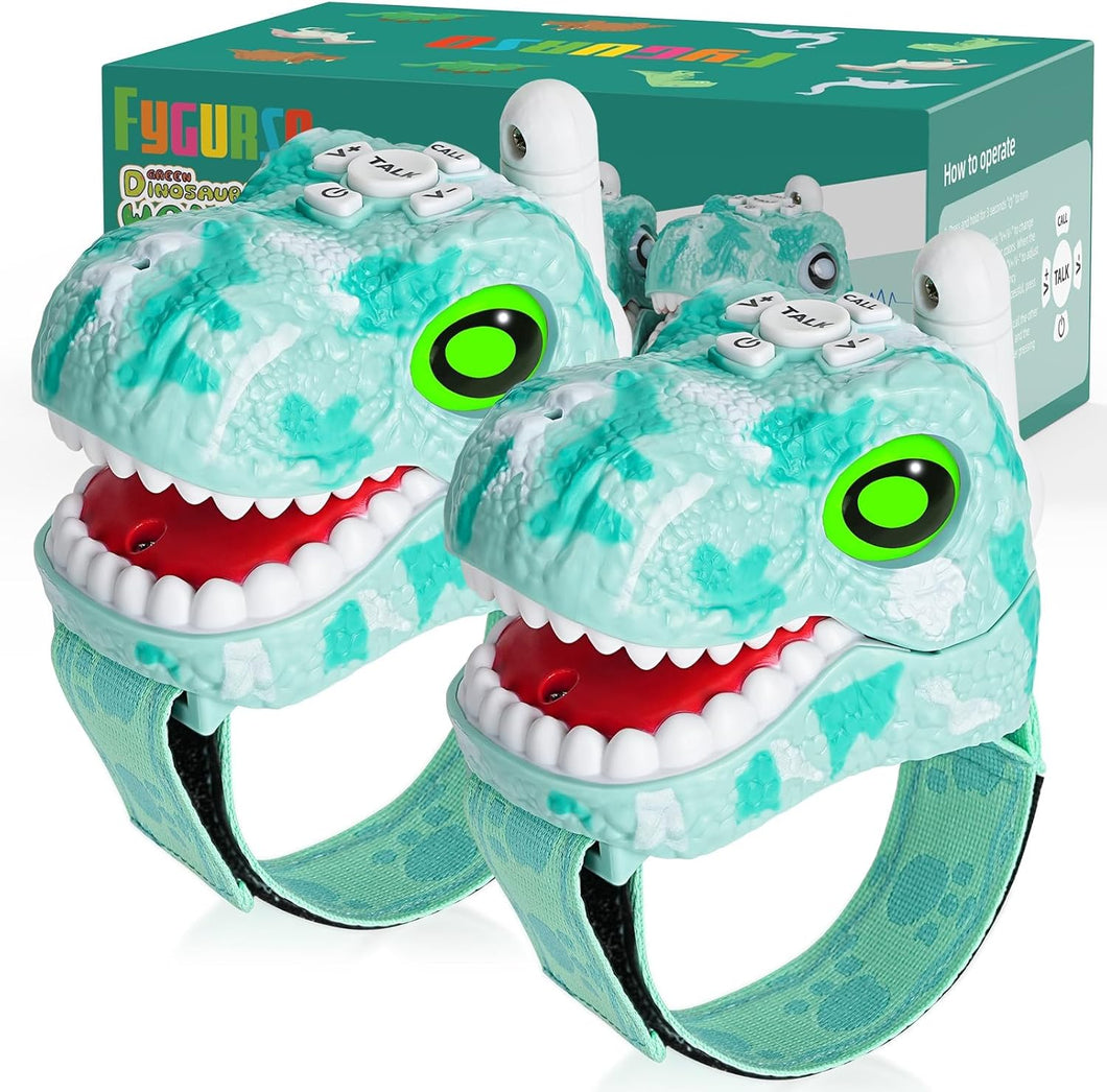 Fygurso Dinosaur Two-Way Walkie Talkies for Kids